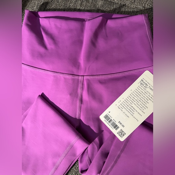 Lululemon Wunder Train Hi Rise Tight 25” Size 4 - Picture 3 of 5